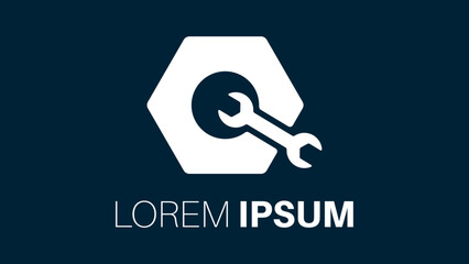 key, logo, web, design, concept