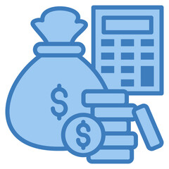 Budgeting Icon Element For Design