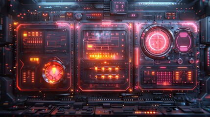 Fototapeta premium glitch tech banners technology abstract corrupted frames in cyberpunk style.stock image