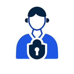 Shielded Digital: Cyber Security Icon Design	