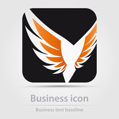 Originally designed vector  color business icon