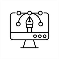 Pen Tool vector icon