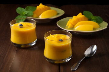 Mango puddings generative AI