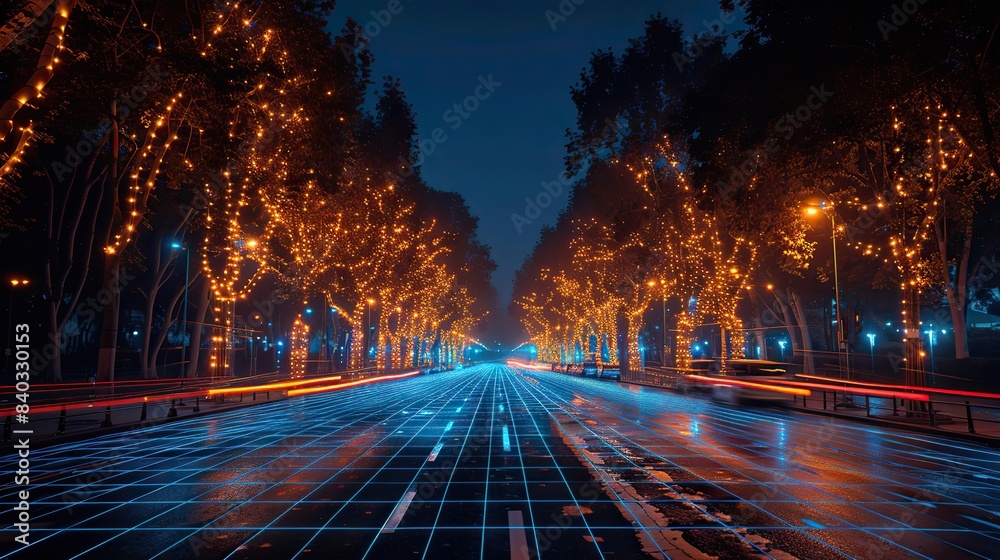 Poster automated license plate recognition car registration and speed detection monitoring and gps location