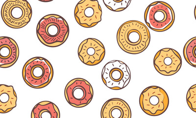 donut background vector