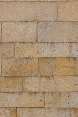 Fototapeta premium Santiago de Compostela (Spain). Architectural detail of the exterior wall on the main façade of the Cathedral of Santiago de Compostela