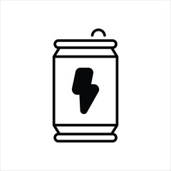 Energy Drink vector icon