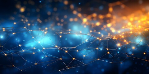 Fototapeta premium Abstract background of technology network internet connection. Concept Technology, Network, Internet Connection, Abstract Background, Digital Innovation