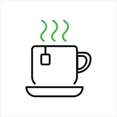 Hot Tea vector icon