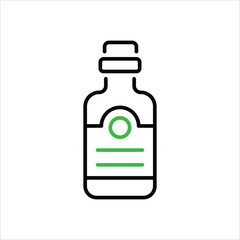 Obraz premium Rum vector icon