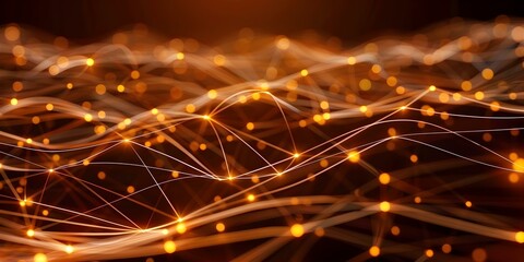 Fototapeta premium Advanced digital technology for secure data transmission and storage aiding scientific research. Concept Secure Data Transmission, Advanced Technology, Scientific Research, Data Storage