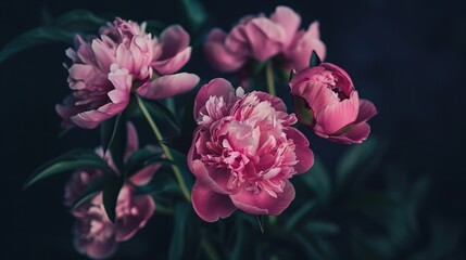 Obraz premium Floral pattern wallpaper