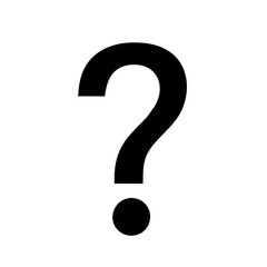 question mark symbol	
