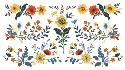 pattern with flowers