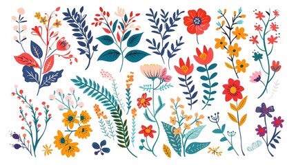 background with flowers