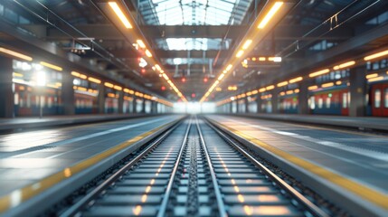 A Dynamic Train Passage Capturing Station Platform Motion