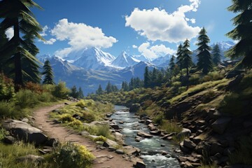 Hiking - Exploring nature on trails and in the mountains