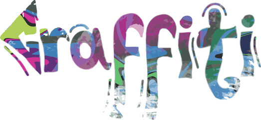 Vector drawing graffiti style set of backgrounds for text poster banner flyer cover for books and magazines street drawing drawings on the wall design elements