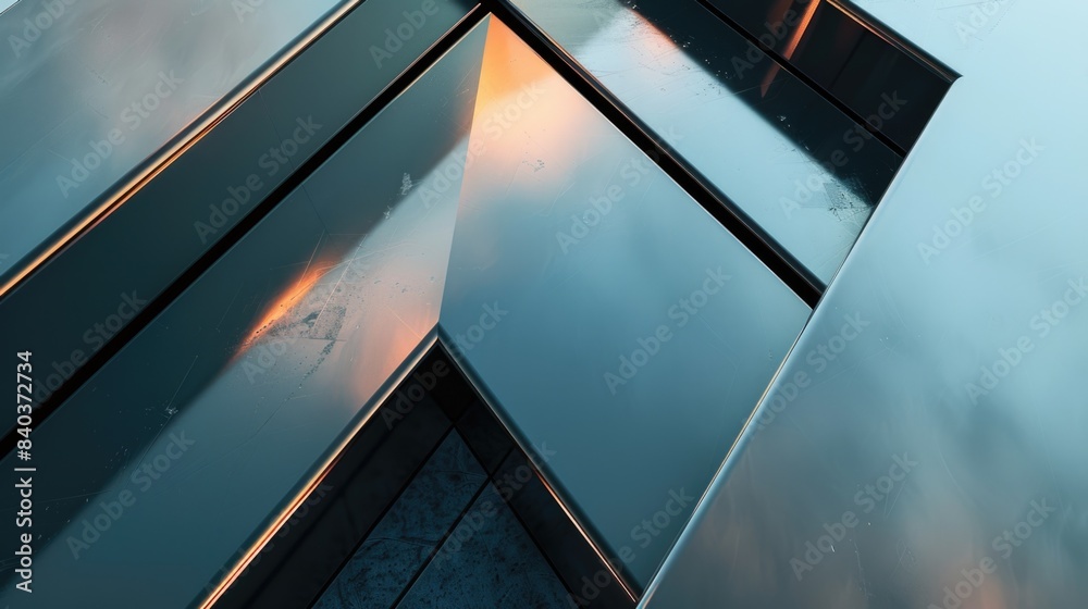 Poster view of a building's foundation from the ground level, suitable for architectural or construction-re