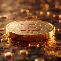 Abstract Coin Image
