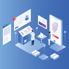 Digital technology banner green blue background concept with technology light effect, abstract tech, innovation future data, internet network, Ai big data, lines dots connection, illustration vector