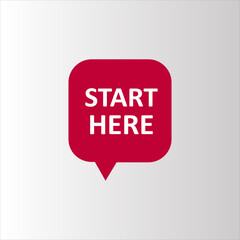Red Sale Web Banner For START HERE