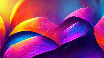 Obraz premium Background beautiful wallpaper hd best quality hyperrealistic colorful image 