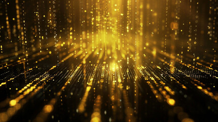 Abstract neon light rays background. gold light glowing light burst explosion on black background. abstract flare light rays