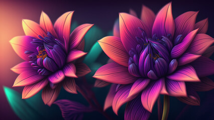 Obraz premium Background beautiful wallpaper hd best quality hyperrealistic colorful image 