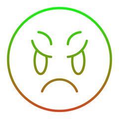 Scowl Icon