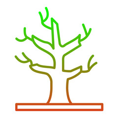 Dry Tree Icon