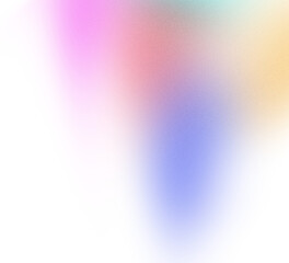 Blur Gradient Circle transparent PNG ball gradient Shining circle holographic blurred circles rainbow color dots. Abstract design elements