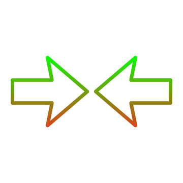 Opposite Rrows