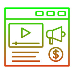 Video Marketing Icon