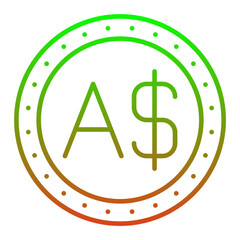 Australian Dollar Icon