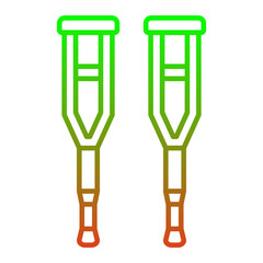 Crutches Icon