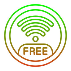 Free Wifi Icon