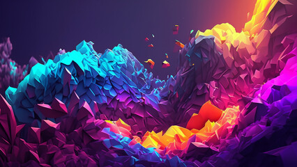 Fototapeta premium Background beautiful wallpaper hd best quality hyper realistic colorful image 