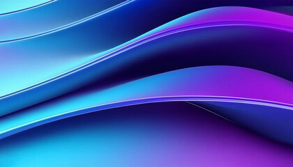 Blue Neon Business Background 