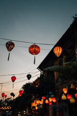 lantern in the night