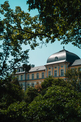 castle in the park