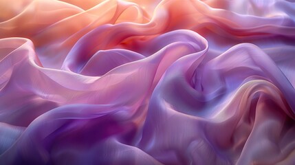 Obraz premium background of a semitransparent silk fabric in the color lilac.stock image