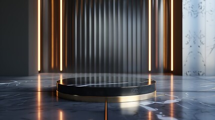 showroom, advertising, presentation, show, floor, light, wall, pastel, stand, object, mockup, 3d, geometric, background, pedestal, empty, modern, illustration, design, product, abstract, shape, displa