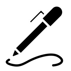 pen writes solid icon