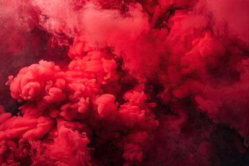 Fototapeta premium Generative ai on theme of beautiful texture thick smoke for design natural abstract background