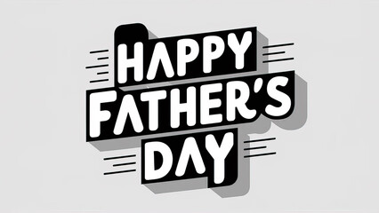 Naklejka premium Father's Day, Social Media Story. Post, Poster, Banner, Story. Father's Day Poster, Text, Father's Day typography