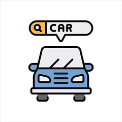 Browsing vector icon