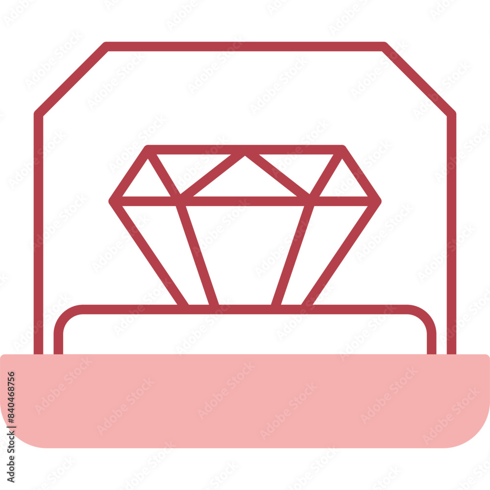 Poster Engagement Ring Icon