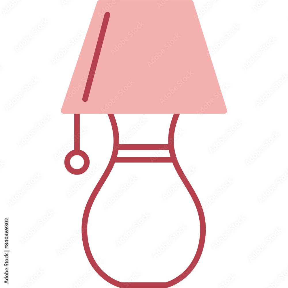 Poster Table Lamp Icon