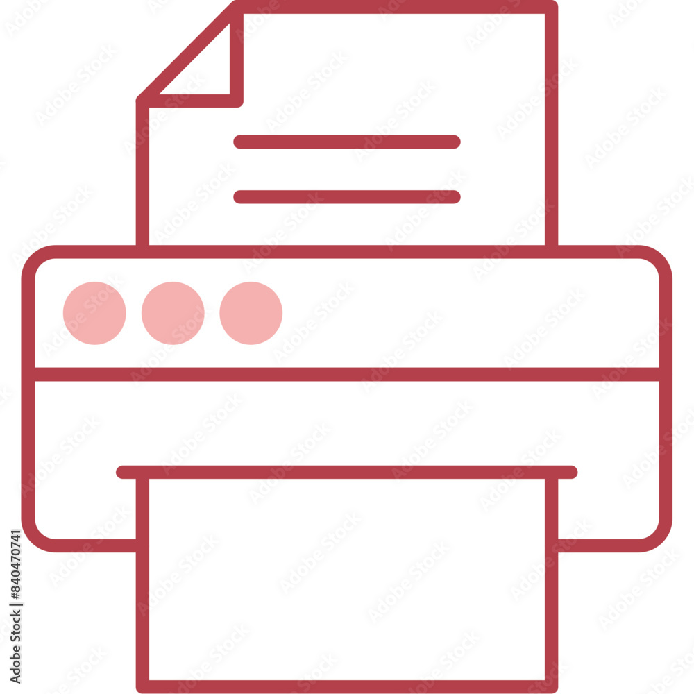 Canvas Prints Printer Icon